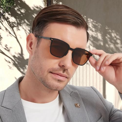 Foldable Sunglasses for Women & Men - Tinted Polarized Ultra Lightweight Folding Sun Glasses for Travel Driving2