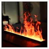 IMEITE Camino Atomizzato A Fiamma Simulazione 3D Fiamma del Camino Elettrico Rimantato a 3 Colori Fiamma con Decorazione di Camino Elettrico a LED Camino Elettrico A Vapore 3D