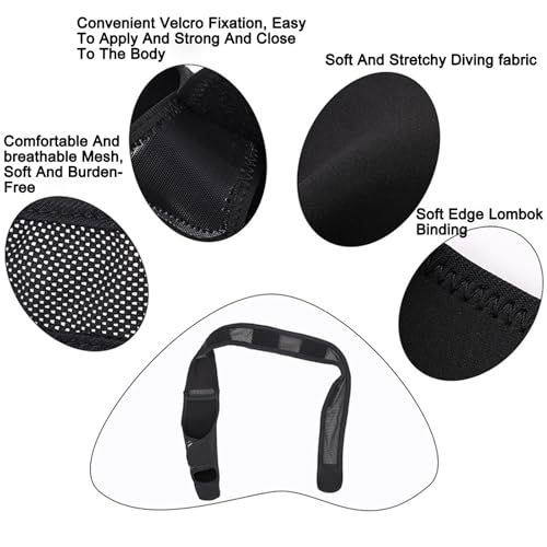 DKDDSSS Kniebandage Hund Hinterbein - Bandage für Hund mit Kreuzbandriss, Recovery Sleeve Hund - Unterstützung und Schutz für Hinterbein