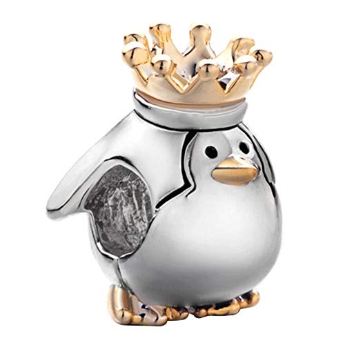 Roy Lopez Charm a forma di pinguino per braccialetto