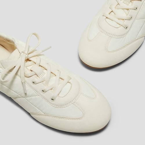 Lace Up Sneakers for Women Round Toe Women’s Fashion Sneakers Lightweight Tennis & Sport Flat Shoes Comfortable Walking Shoes3