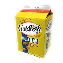 Pepperidge Farm Goldfish Crackers, Old Bay Seasoned, 27.3 Ounce Carton