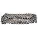 Single Speed for Bike Chain for Fixed Gear Bicycles – 116-Link High Strength Steel Chain with Safety Buckle, Quick Install, Silver Finish, 300g