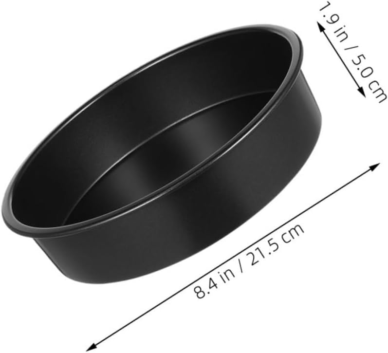 PRETYZOOM 3pcs Non-stick Cake Molds Multipurpose Baking Tools Cake Mousse Tiramisu Donut Pan