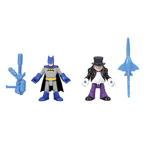 Fisher-Price Imaginext Dc Super Friends Batman & The Penguin Figure Set For Preschool Kids Ages 3 To 8 Years #TOP1