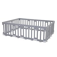 Amazon.co.jp: Edu・play ベビーサークル Woody baby room ドア付き 扉