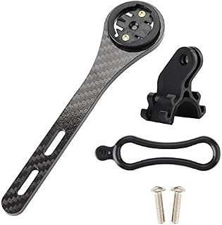 Cycling Computer Mount,Road Bike Cycling Computer Holder Multi-Functional Integrated Bicycle Handlebar Stem for Garmin for Bryton All Series(for Garmin)