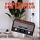 Denver MDA-525DW Retro Musiksystem – DAB+ Radio, FM, CD, Bluetooth, AUX & USB – 2 x 50W Lautsprecher, Farbdisplay & Weckfunktion – Nostalgisches Design mit modernem Sound