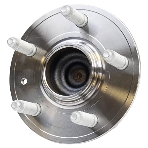 Image of TRQ 2 Piece Wheel Bearing & Hub Assembly Set Compatible with 2012-2016 Tesla S
