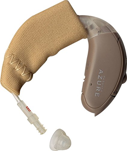 Ear Gear Micro Hearing Aid Comfort & Protection – Fits Hearing Instruments up to 1” – Secure Your Hearing Aid or Hearing Amplifier – Protect from Sweat, Dirt, Moisture, and Wind Noise