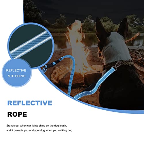 Heavy Duty Dog Leash, Hands Free Dog Leash With Comfortable Handle And Highly Reflective Threads, Multifunctional Dog Leashes With Car Seatbelt, Double Handle Dog Leash For Large, Medium Breed Dogs #TOP5