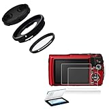 JJC Lens Kit for Olympus Tough TG-7+TG-7 TG-6 TG-5 TG-4 Screen Protector