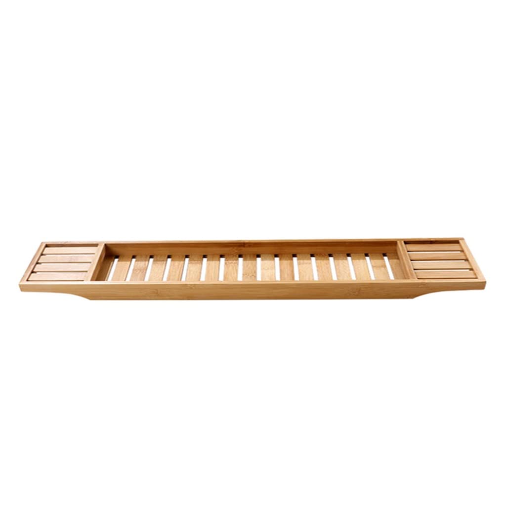asdchZen Bath Caddy Tray - Adjustable Bathtub Rack Shelf For Towel Book Wine & Storage - Perfect Bathroom Nizer & Relaxation Accessory