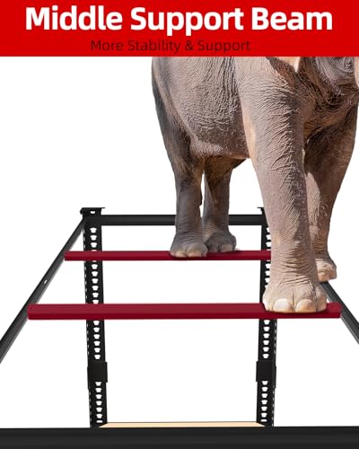 Image of PrimeZone Heavy Duty Garage Storage Shelves - 48 inch W X 24 inch D X 72 inch H Adjustable Metal Shelving Unit, 5 Tier Industrial Shelves for Storage Standing Utility Rack for Warehouse, Basement, Black, 5 Pack