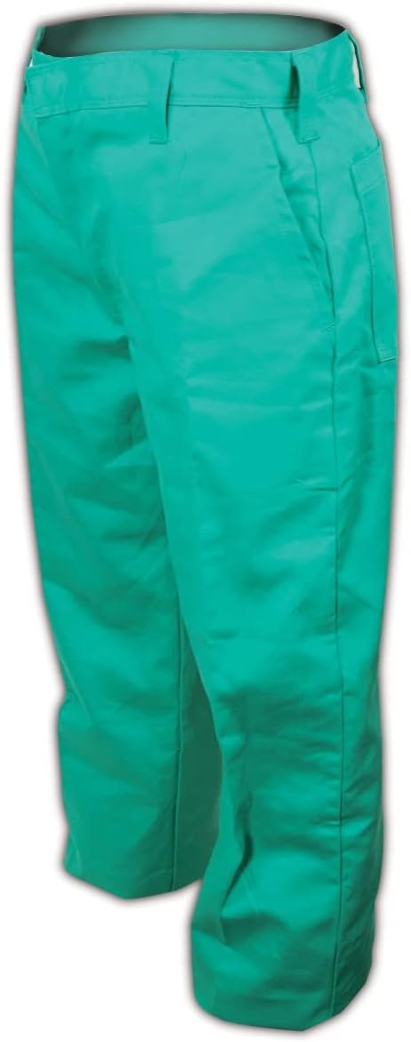 MAGID Flame Resistant Pants 100% Cotton, 1 Pairs, Size 46 in. Waist, 2531RF Green