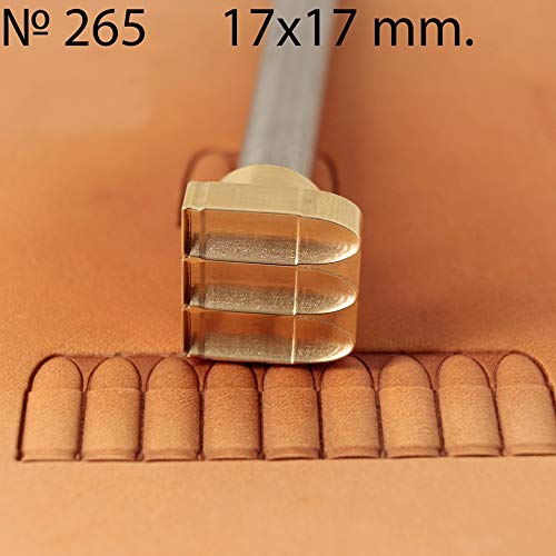 Leather Stamp Tool Stamping Working Carving Punches Tools Craft Saddle Brass Bullet #265