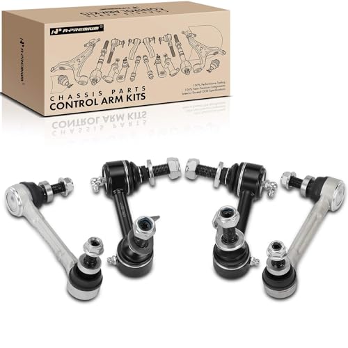 A-premium Set Of 4 Front  Rear Sway Bar Links Kit Stabilizer Bar Links Compat...