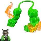 Creative Cat Muscle Arm, Giant Muscle Cat Halloween Costume Accessory, Funny Kitty Neck Arms Hulks Style Superhero Costume for Dog Chicken