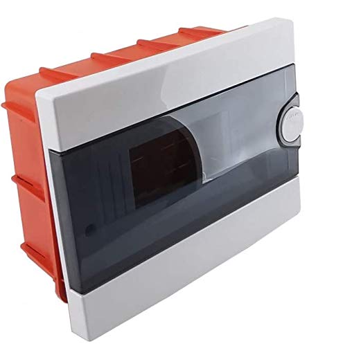 Quadro elettrico centralino 9 moduli DIN box incasso oppure superficie scatola IP40 interruttori magnetotermici (Incasso)