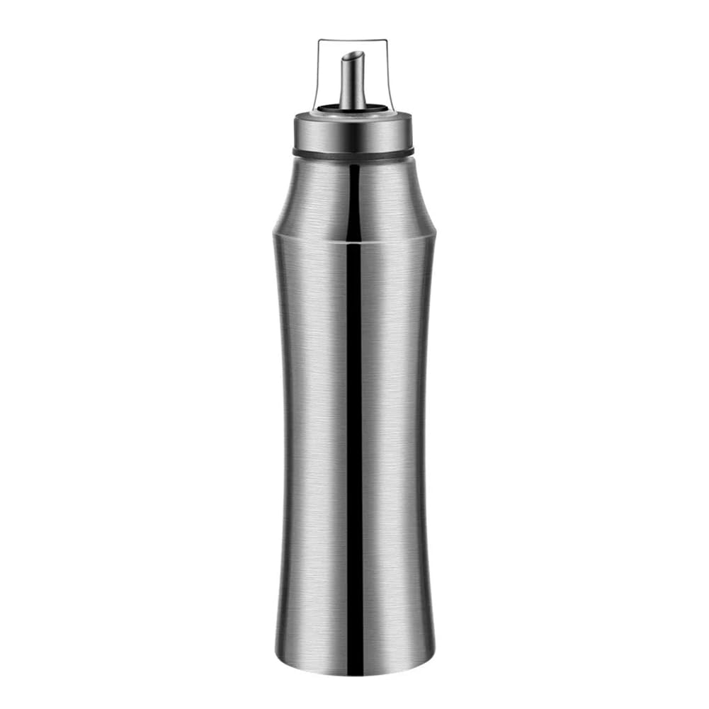 IJSDNVJNDX Household Food Grade Stainless Steel Oil Pot Soy Sauce Vinegar Bottle Waist-Shaped Kitchen Supplies L