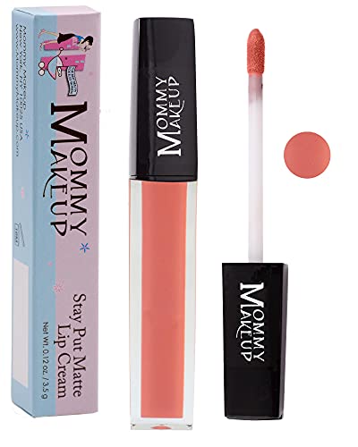 Mommy Makeup Stay Put Matte Lip Cream - Kiss-proof, Transfer-proof