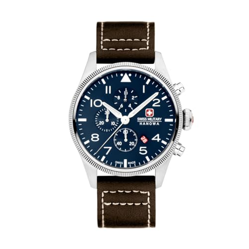 Chronographe pour homme Swiss Military Hanowa montre sport acier SMWGC0000402
