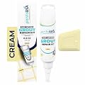 PentaUSA Tile Grout Repair Kit - 8.8 oz Cream Color Premix Grout Paint Tube with Applicator Spatula - Restore and Renew Tile Joints, Easy to Use, Fast Drying Odorless Formula (Cream 8.8oz - 250gr)