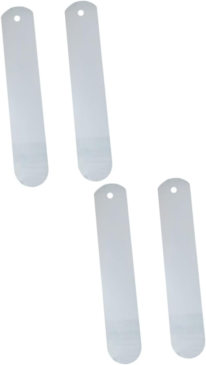 HAPINARY 4pcs Aluminium Sock for Sublimation Printing Lightweight Sock Shaper for Press for Crafting and Projects
