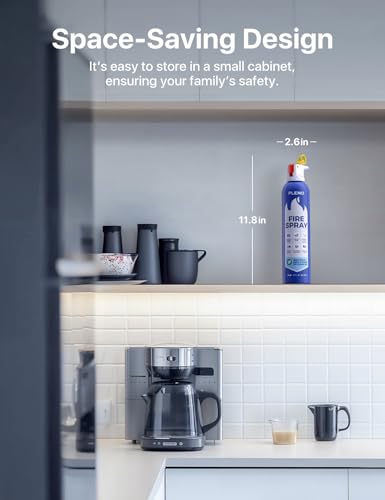 PLEMO Fire Extinguisher, Fire Extinguisher for Home, Compact 620ml Fire Spray for Car, Kitchen, Truck, F62N, 1-Pack - Image 4