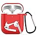 Airpods Case Protective Silicone Cover and AirPods Accessories Case Skin Compatible with Apple AirPods 2 and 1