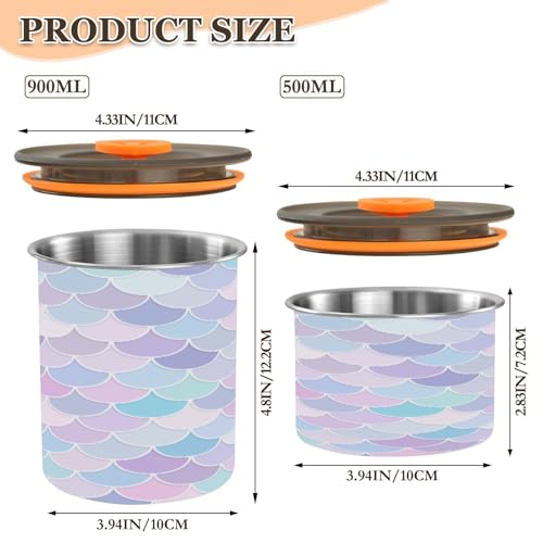 Envase para café hermético acero inoxidable 500 ml miniatura 2