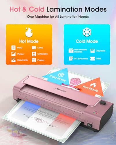 11 x 17 Laminator, Thermal & Cold Laminator Machine, Auto-Feed Jam-Free, Includes 20 Sheets, Cutter & Corner Rounder, for Photos, Letter to Legal, Home Office School, Personal & Co image 8