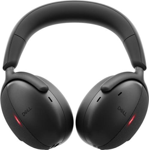 Image of Dell WL7024 (520-BBHG) Wireless Headset - Premium Sound, Noise Reduction Mic, Comfortable Fit, Long Battery Life, Stable Connectivity