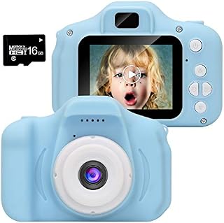 WUBUMIM Kids Digital Video Camera Best Birthday Gifts for Girls Age 3-7