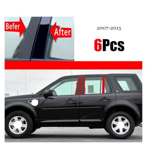 Revêtement d'habillage haut de gamme en finition poli miroir pour Freelander 2 LR2 - 2