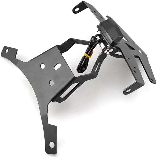 Xerial Motorcycle License Plate Bracket Compatible with GSX1300 GSX 1300 GSX-1300 2021-2022 License Plate Holder Fender Eliminator Tail Tidy, Black