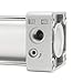 Baomain Pneumatic Air Cylinder SC 50 x 100,PT 1/4, Bore 2 inch(50mm), Stroke 4 inch(100mm), Dual Action 1 Mpa,for Industrial Machinery