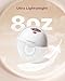 Momcozy M5 Lite Hands-Free Wearable Breast Pump, DoubleFit Flange for Baby-Like Comfort, 3 Modes & 9 Suction Levels, No Flange Insert or Hard Carry Case, 24mm, 2-Pack, Cozy Red