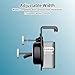 Ahonnpely Headphone Holder for Screen, Plastic Headphone Stand, Headset Stand Suitable for AirPods Max, Sony, Bose, Beats and More (Black)