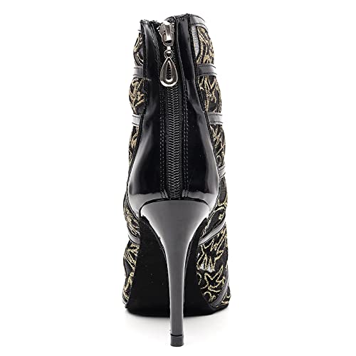 Chaussures de Danse de Salon de Haute Qualité à Lacets - 4