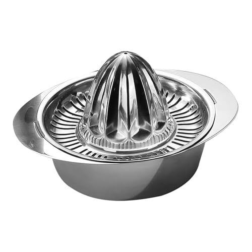 Exprimidor manual, de acero inoxidable, extractor de herramientas profesional portátil para tomate, naranja, verduras, cocina, uva, granada, lima