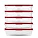Rubbermaid EasyFindLids Meal Prep Containers, 5.5 Cup, Red
