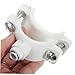 jojofuny Drain Saddle Valve Clamp for Ro Water Filtration Leak Design Fits Installation for Under-counter Water Purifiers