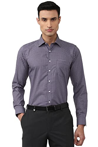 Image of Van Heusen Men's Checkered Slim Fit Shirt