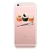 Produktbild CrazyLemon iPhone SE 5 5S Hülle, kreativ TPU Silikon Transparent Back Cover Hülle Schutzhülle Ultradünnen Case für iPhone 5 5S SE - Sushi