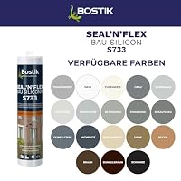 BOSTIK S733 Seal´n´Flex Bau Silikon Bahamabeige – Neutraler Universalsilikon, Schimmelresistent, Dauerelastisch, Anstrichverträglich, Für Innen- und Außenbereich, 300ml – Ansicht 7