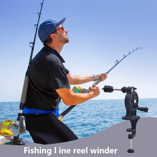 Support de bobines de pêche réglable et station manuelle portable