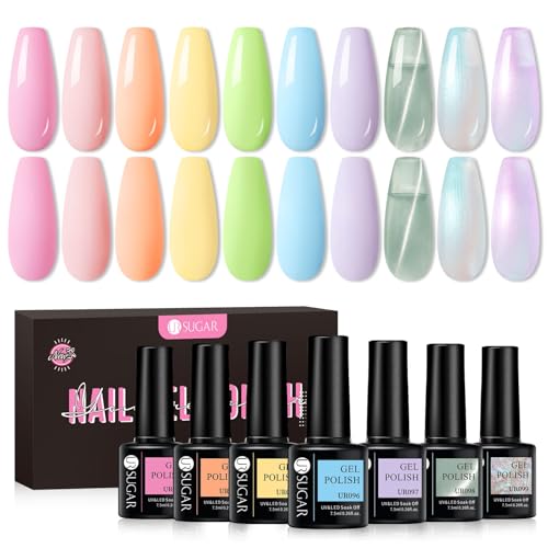 Set Pastel de Esmaltes en Gel UR SUGAR 10 Colores