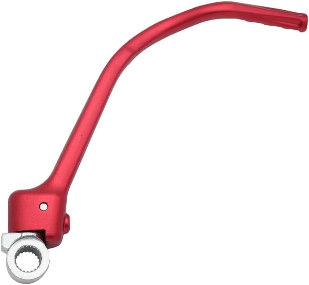 Motorcycle Kick Starter Lever Pedal Motorcycle Aluminum Forged Kick Start Lever Pedal for CRF250R 2012-2017 CRF450R 2012-2016 Dirt Bike Universal Parts