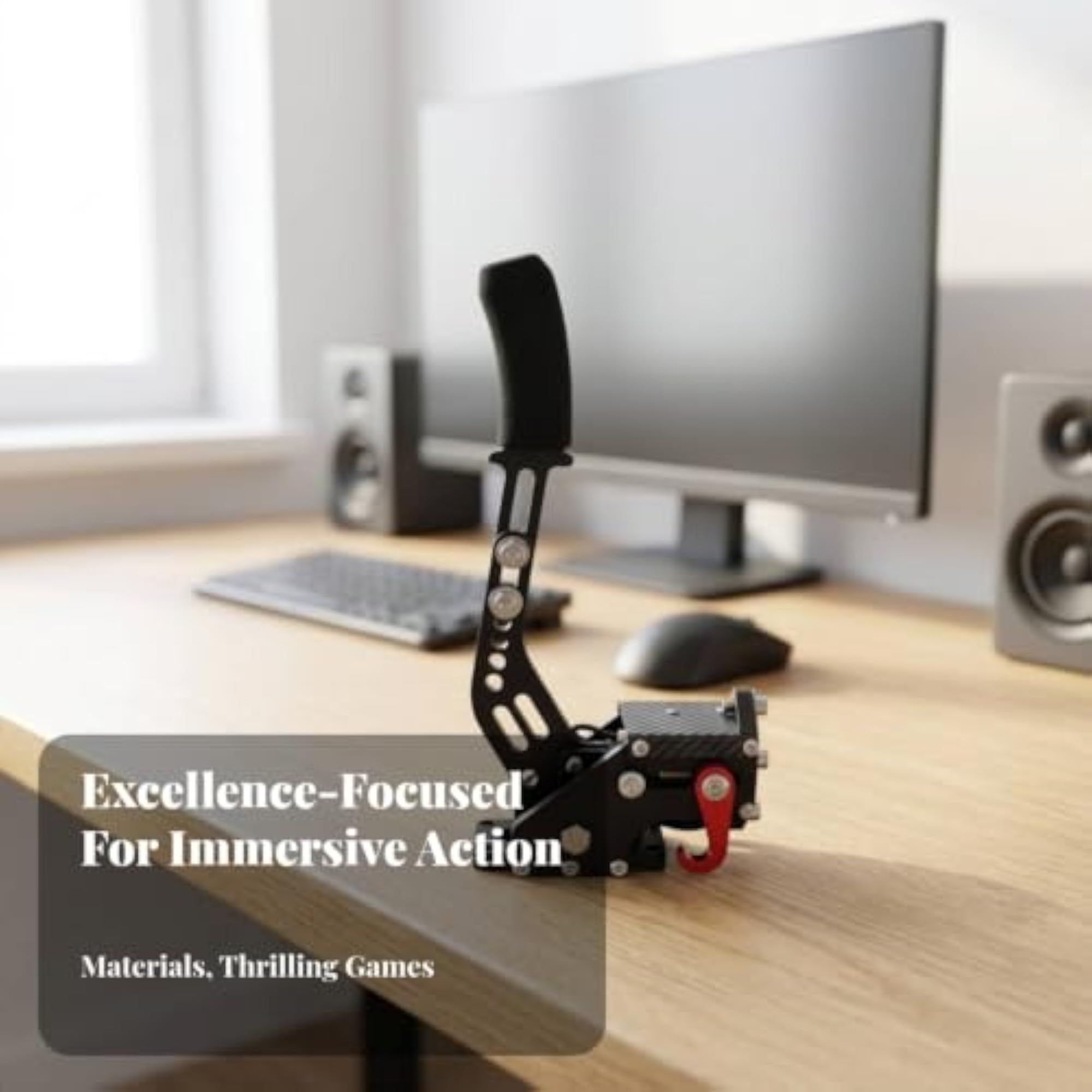 Machined Sim Racing Handbrake for Gaming